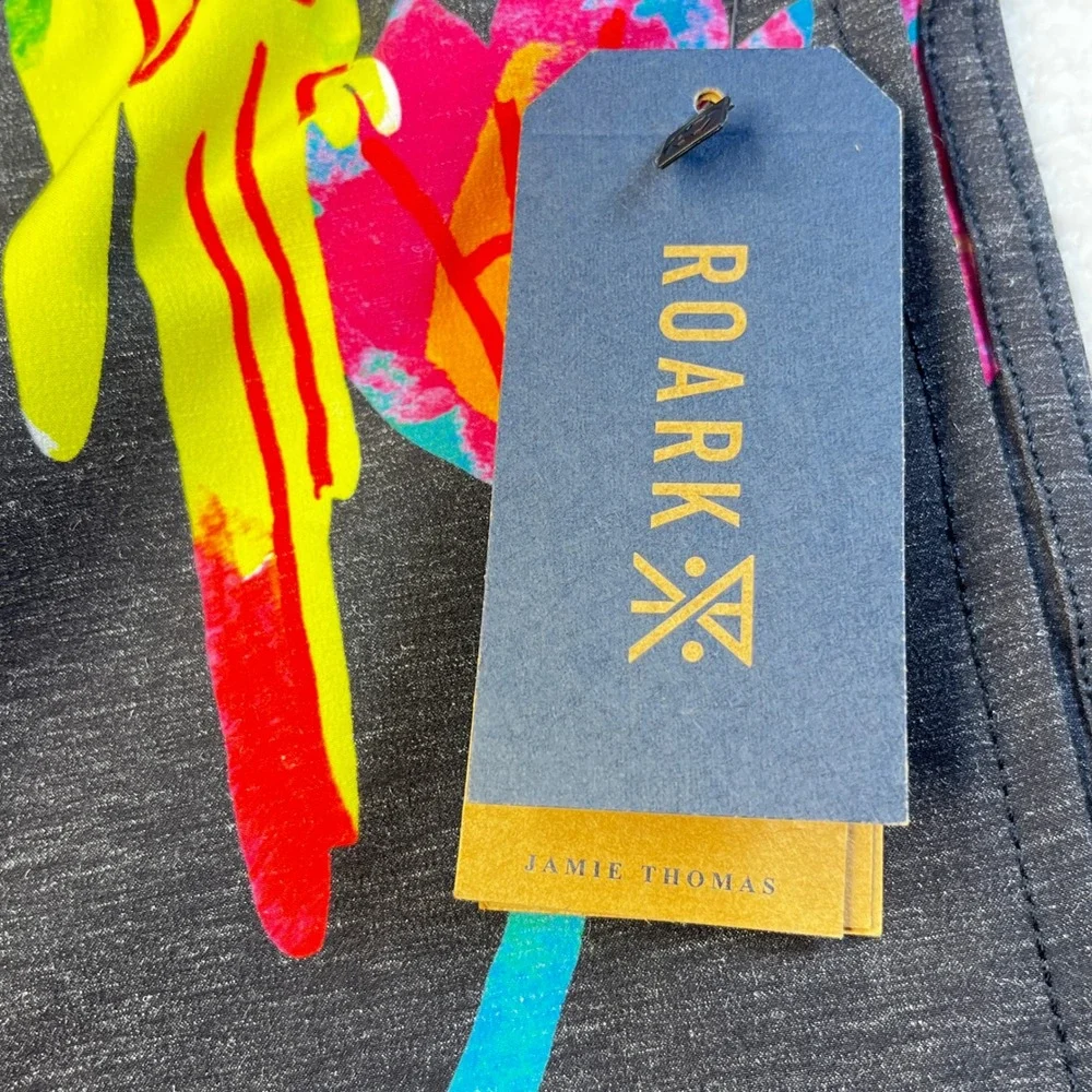 New‎ ROARK Shorey Macaw Board Shorts Jamie Thomas XXL Parrot Tropical Print